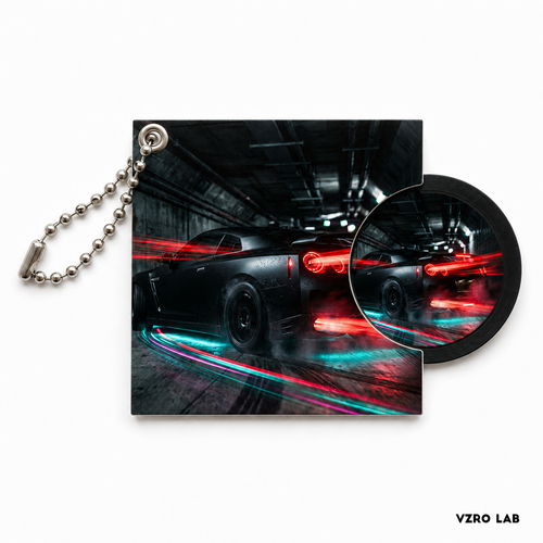 Acrylic Album Keychain