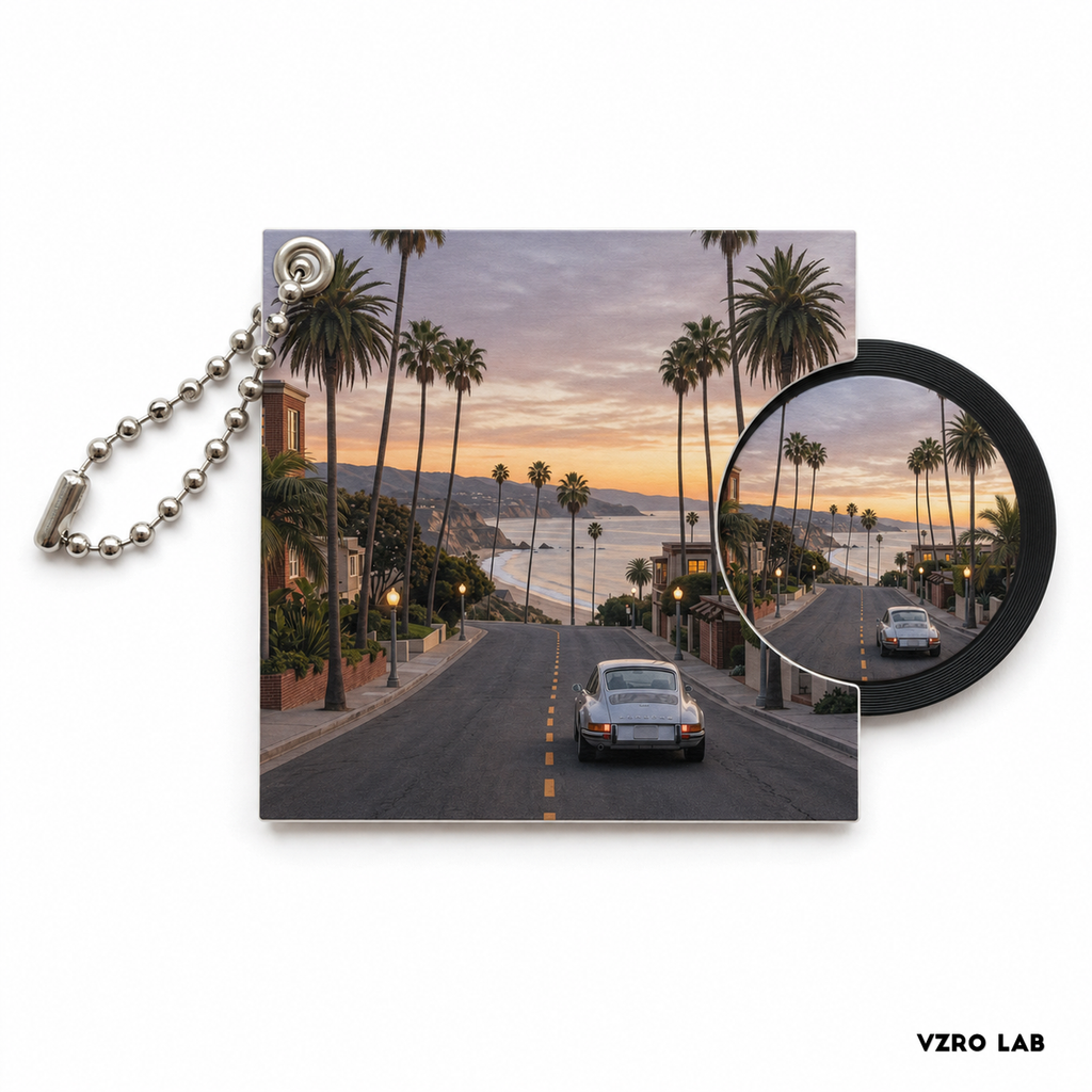 Acrylic Album Keychain