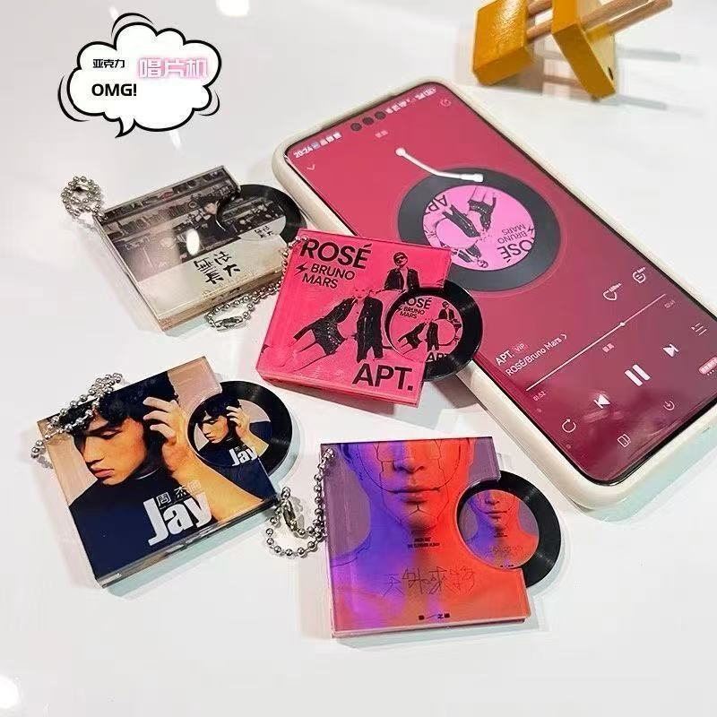 Acrylic Album Keychain